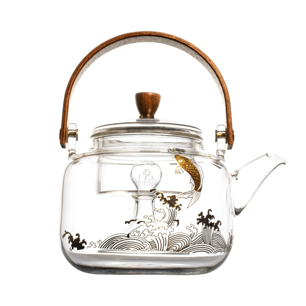 Lasinen teekannu ja keitin Pescado 500ml