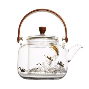 Lasinen teekannu ja keitin Pescado 500ml