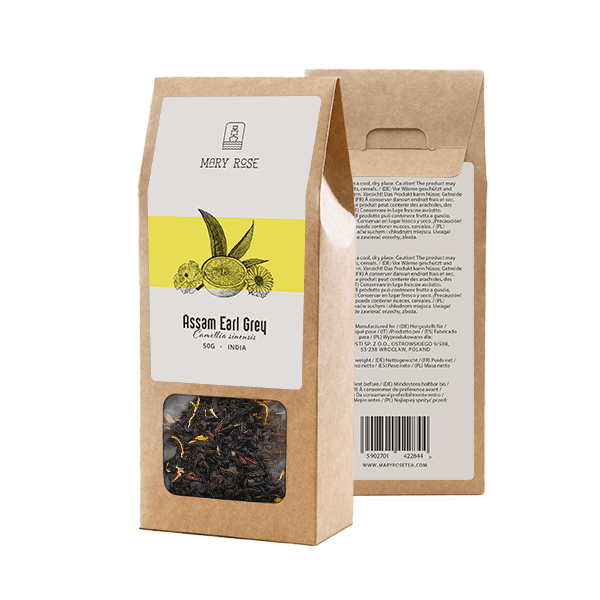 Mary Rose - Assam Earl Grey musta tee - 50g