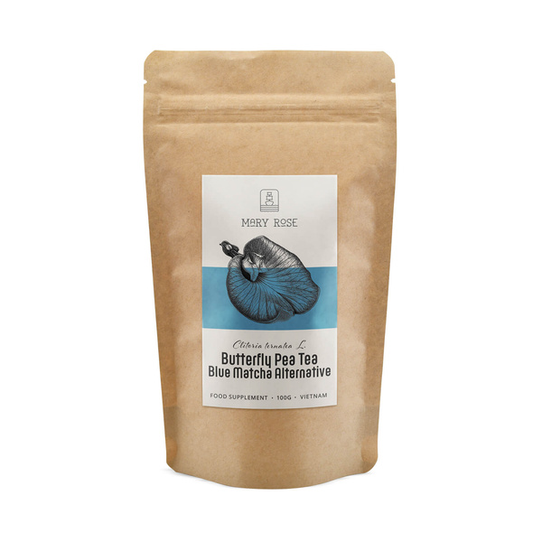 Mary Rose - Blue Matcha Alternative - Perhonen Herne Teejauhe 100g
