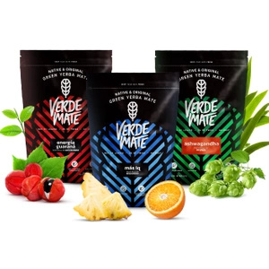 Yerba Mate Verde Mate Hedelmäsetti 3x500g