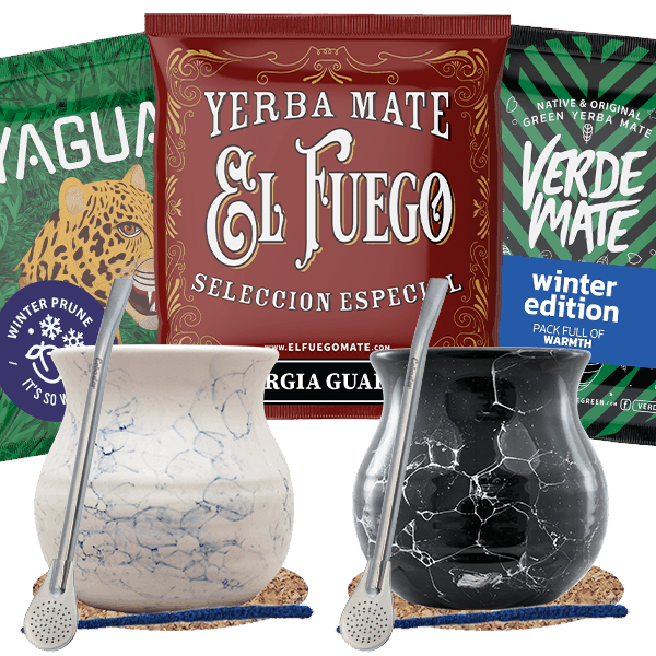 Yerba Mate setti kahdelle