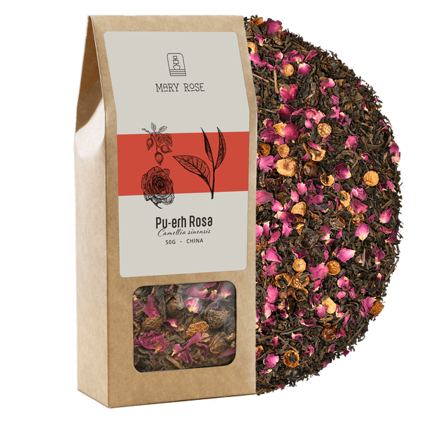 Mary Rose - Pu-erh Rosa tee - 50g