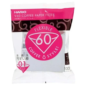 Paperisuodattimet Hario V60-01 tiputtimeen (100 kpl)