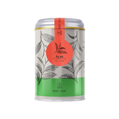 Mary Rose - Puerh tee (PU ERH) tölkissä - 50g