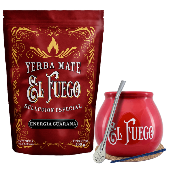 Aloitussarja Yerba Mate El Fuego 500g STRONG -mallille