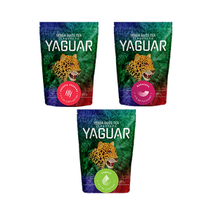 Yerba Mate Yaguar setti erilaisia 3x500g