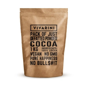 Vivarini – Alkaloitu kaakao tumma (jauhe) 1 kg