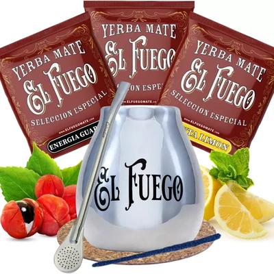 Yerba Mate PARAS LAATU 3x50g El Fuego