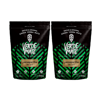 Yerba Verde Mate Green SARSAPARILLA 1 kg Despalada