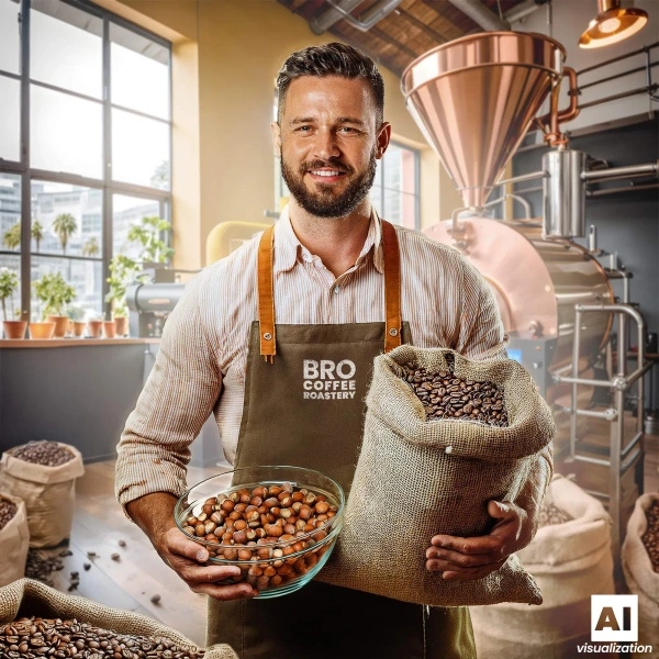 Kahvinleivontasarja Bro Coffee Roastery Brazil Samba 3x1kg (3kg)