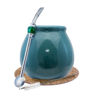 Yerba Mate Matero / Calabash + Bombilla INOX -setti