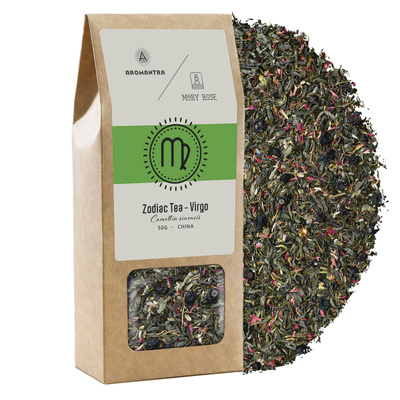 Aromantra x Mary Rose - Zodiac Tea - Virgo (vihreä tee) 50g