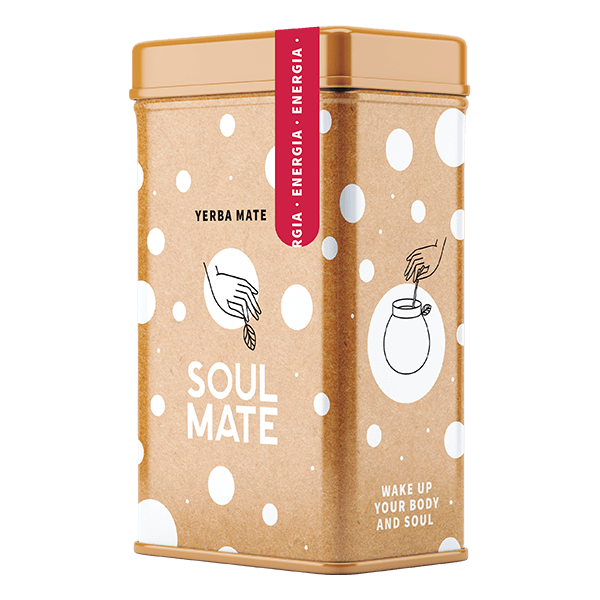 Yerbera - Tinapurkki + Soul Mate Orgánica Energia 0.5kg