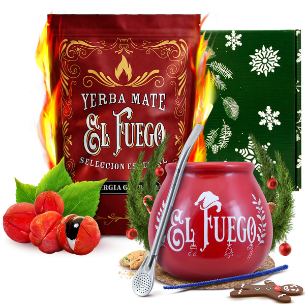 Lahjasetti Yerba Mate El Fuego Energia 0,5kg