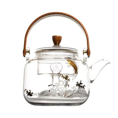 Lasinen teekannu ja keitin Pescado 500ml