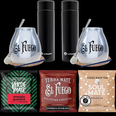 PREMIUM Thermos yerba Mate setti pariskunnille
