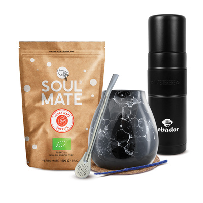Yerba Mate Setti Soul Mate 500g 0,5kg Yerbomos XL + Kalebassi + Bombilla