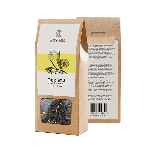 Mary Rose - Magic Forest Musta tee - 50 g