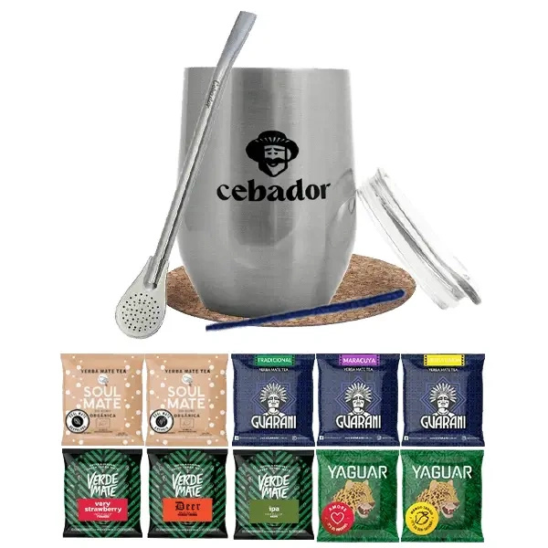 Yerba Mate setti 10x50g TermoLid Cebador 500g