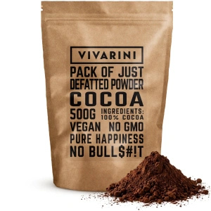 Vivarini – Alkaloitu kaakao tumma (jauhe) 0,5 kg