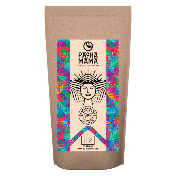 Guayusa Pachamama Jazmín - luomusertifioitu guayusa jasmiinilla - 100g