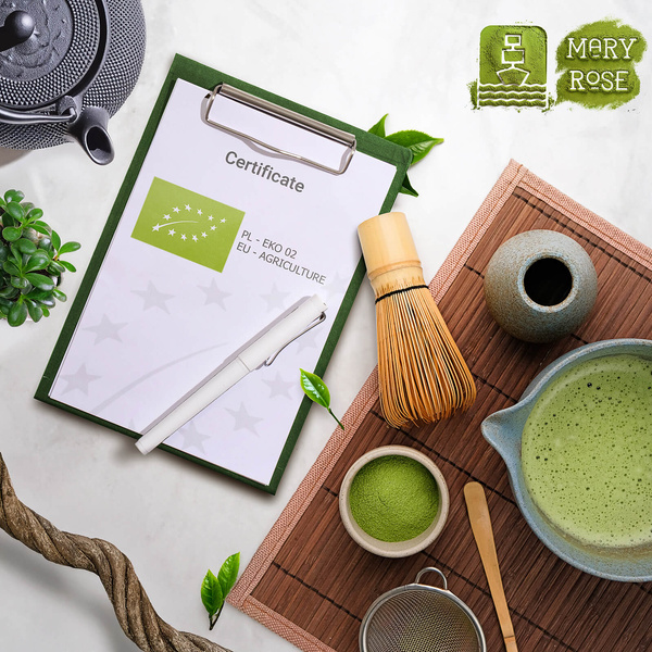 Mary Rose – Japanilainen Vihreä Matcha Tenno Tee (BIO) Seremoniallinen 30 g
