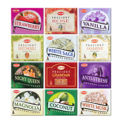 HEM Suitsukekartiot – 12 tuoksun sekoitus