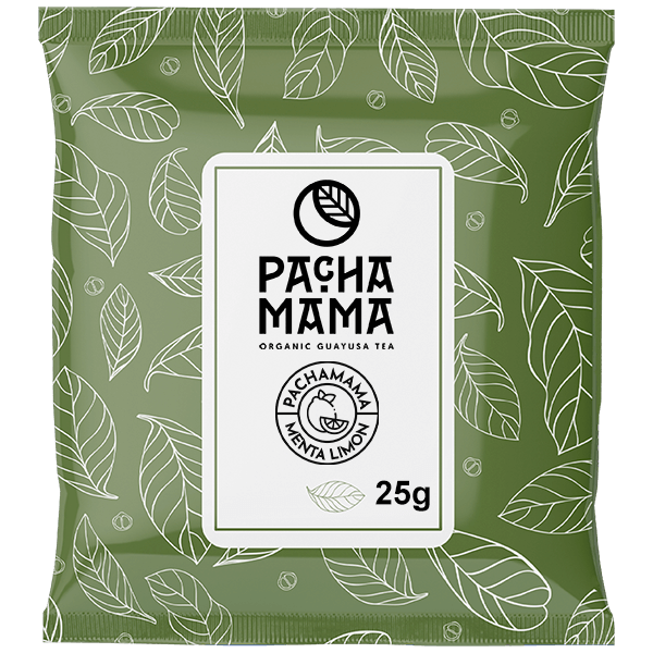 Guayusa Pachamama Menta Limon - luomusertifioitu guayusa - 25g