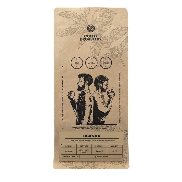 Bro Coffee Roastery - Täysjyväkahvi Uganda Kanyenye Speciality 400g