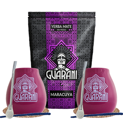 Yerba Mate-setti Guarani Maracuya 500g