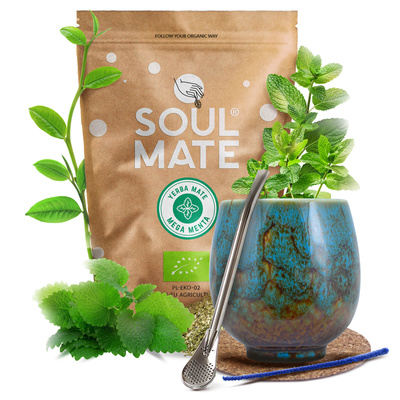 Yerba Mate Setti Soul Mate 500g 0,5kg Kalebassi + Bombilla