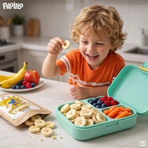 FiloLilo – Pakastekuivatut banaanit (viipaleet) 100 g