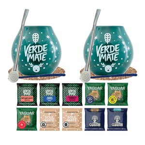 Yerba mate lahjasetti pariskunnalle 10 x 50g
