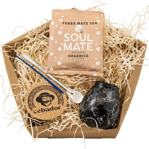 Soul Mate BIO 50g yerba mate aloitussetti lahjapakkaus
