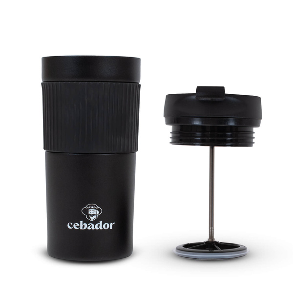 Cup Press lämpömuki, jossa on ranskalainen puristin 400ml