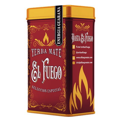 Yerbera - Tinapurkki + El Fuego Energia Guarana 0.5kg