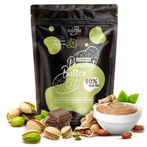 Nustino – Maapähkinävoi jauheena – Pistachio & Chocolate (ei lisättyä sokeria) 400 g