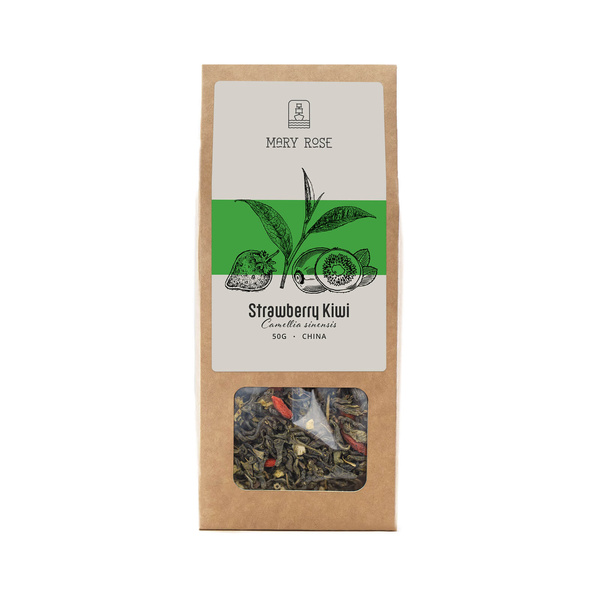 Mary Rose - Mansikka-kiivitee - 50 g