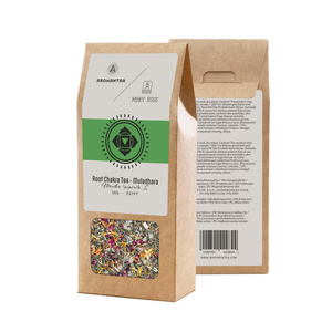 Juurichakran (Muladhara) setti: chakratee + maaginen jalokivi