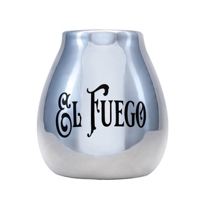 Yerba Mate -setti: El Fuego Elaborada 1kg + Kalebassi + Bombilla