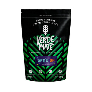 Verde Mate Green Game On 0,4 kg – yerba mate pelaajille, energiajutun maulla