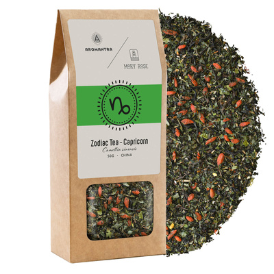 Aromantra x Mary Rose - Zodiac Tea - Capricorn (musta tee) 50g