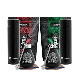 SET Yerba Mate -tarvikkeet kahdelle termospullolle