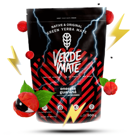 Yerba Mate Set: Mate + Yaguar 2x500g 1kg: Verde Mate + Yaguar 2x500g 1kg