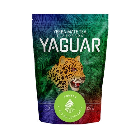 Yerba Mate Set: Mate + Yaguar 2x500g 1kg: Verde Mate + Yaguar 2x500g 1kg