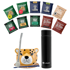 Setti Yerba Mate 500g Mate Gourd 10x50g termospullot