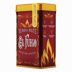 Yerbera - Tinapurkki + El Fuego Menta Limon 0.5kg 