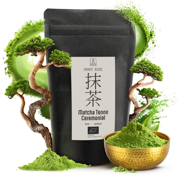 Mary Rose – Japanilainen Vihreä Matcha Tenno Tee (BIO) Seremoniallinen 50 g