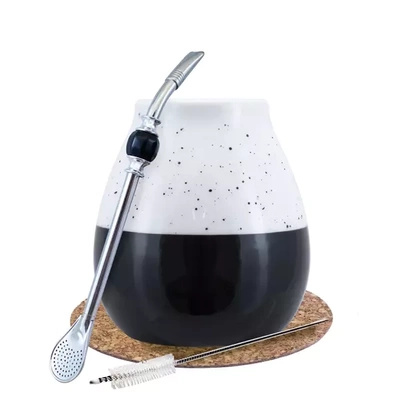 Yerba Mate -Setti: Kalebassi + Bombilla